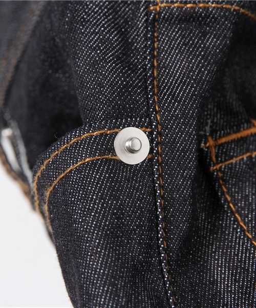 WEGO(ウィゴー)の「WEGO/ジャパンファブリックデニムパンツ(デニムパンツ・メンズ・ダークインディゴブルー・MEDIUM/SMALL/LARGE)」の5枚目の写真