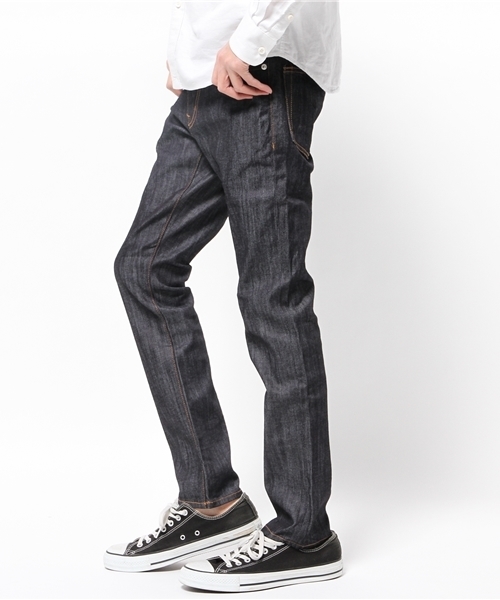 WEGO(ウィゴー)の「WEGO/ジャパンファブリックデニムパンツ(デニムパンツ・メンズ・ダークインディゴブルー・MEDIUM/SMALL/LARGE)」の12枚目の写真