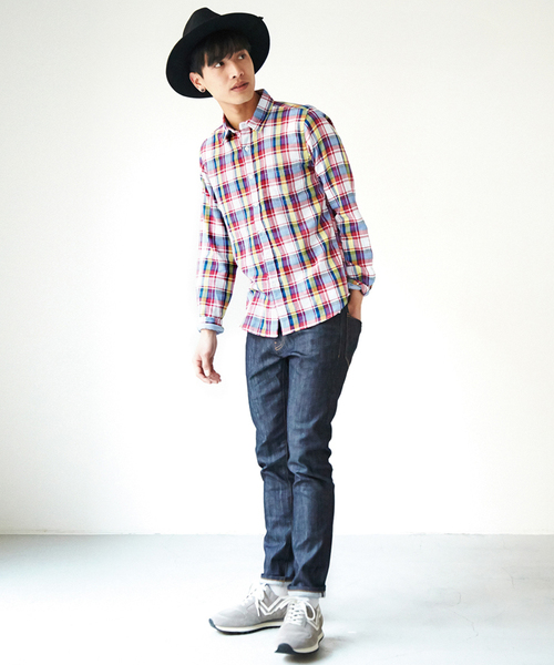 WEGO(ウィゴー)の「WEGO/ジャパンファブリックデニムパンツ(デニムパンツ・メンズ・ダークインディゴブルー・MEDIUM/SMALL/LARGE)」の15枚目の写真