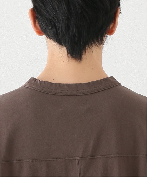 417 EDIFICE（フォーワンセブンエディフィス）の「ワイドフットボールTEE（Tシャツ/カットソー・メンズ・ブラック/ブラウン/アイボリー・LARGE/MEDIUM）」の12枚目の写真