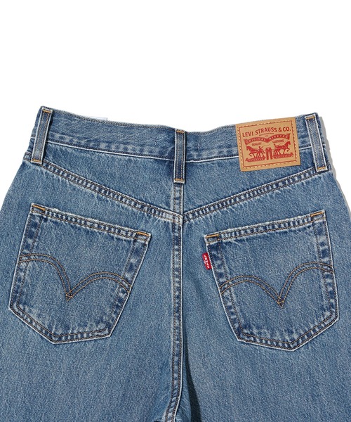 Levi's（リーバイス）の「HIGH WAISTED STRAIGHT QUITECHURLI（デニムパンツ・レディース・インディゴブルー・23inch/24inch/25inch/26inch/27inch/28inch/29inch/30inch）」の13枚目の写真