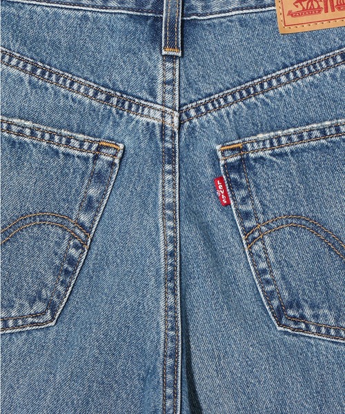 Levi's（リーバイス）の「HIGH WAISTED STRAIGHT QUITECHURLI（デニムパンツ・レディース・インディゴブルー・23inch/24inch/25inch/26inch/27inch/28inch/29inch/30inch）」の14枚目の写真