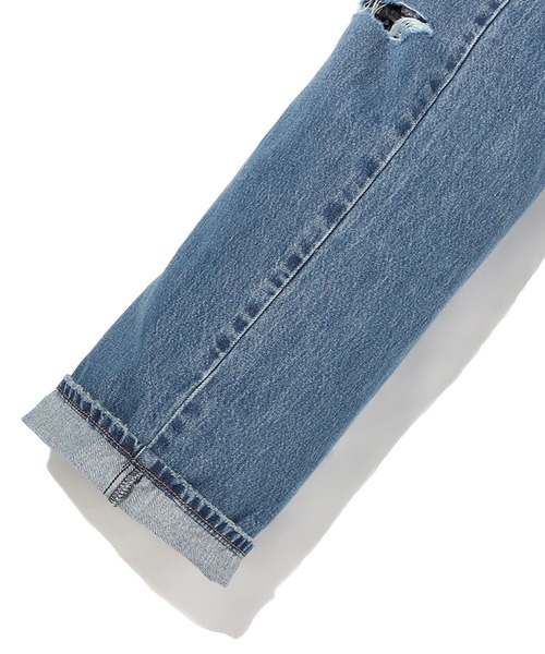 Levi's（リーバイス）の「HIGH WAISTED STRAIGHT QUITECHURLI（デニムパンツ・レディース・インディゴブルー・23inch/24inch/25inch/26inch/27inch/28inch/29inch/30inch）」の15枚目の写真