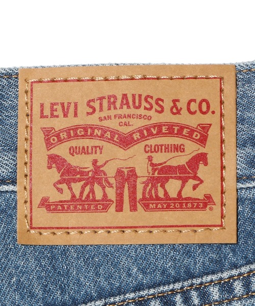 Levi's（リーバイス）の「HIGH WAISTED STRAIGHT QUITECHURLI（デニムパンツ・レディース・インディゴブルー・23inch/24inch/25inch/26inch/27inch/28inch/29inch/30inch）」の16枚目の写真