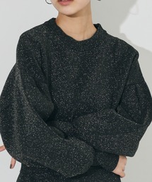 NOMINE | 【新色登場】ラメプレーティングボリュームスリーブニット(ニット/セーター)