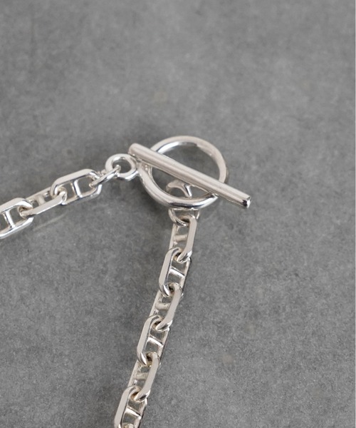 ISOLATION（アイソレーション）の「【ISOLATION / アイソレーション】Silver925　Anchor Chain　Bracelet/ アンカーチェーンブレスレット（ブレスレット・レディース・シルバー/シルバー×ゴールド・19cm/16.5cm）」の13枚目の写真