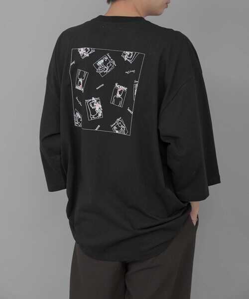 SENSE OF PLACE by URBAN RESEARCH（センスオブプレイスバイアーバンリサーチ）の「『別注』Ryo Kaneyasu×SENSE OF PLACE　T-SHIRTS C（Tシャツ/カットソー・メンズ・ミント/ブラック/ホワイト・ONE）」の2枚目の写真