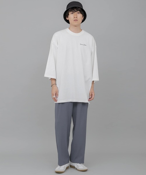 SENSE OF PLACE by URBAN RESEARCH（センスオブプレイスバイアーバンリサーチ）の「『別注』Ryo Kaneyasu×SENSE OF PLACE　T-SHIRTS C（Tシャツ/カットソー・メンズ・ミント/ブラック/ホワイト・ONE）」の6枚目の写真