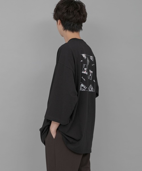 SENSE OF PLACE by URBAN RESEARCH（センスオブプレイスバイアーバンリサーチ）の「『別注』Ryo Kaneyasu×SENSE OF PLACE　T-SHIRTS C（Tシャツ/カットソー・メンズ・ミント/ブラック/ホワイト・ONE）」の11枚目の写真