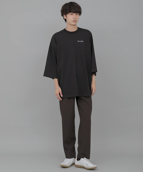 SENSE OF PLACE by URBAN RESEARCH（センスオブプレイスバイアーバンリサーチ）の「『別注』Ryo Kaneyasu×SENSE OF PLACE　T-SHIRTS C（Tシャツ/カットソー・メンズ・ミント/ブラック/ホワイト・ONE）」の15枚目の写真