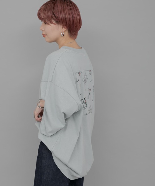 SENSE OF PLACE by URBAN RESEARCH（センスオブプレイスバイアーバンリサーチ）の「『別注』Ryo Kaneyasu×SENSE OF PLACE　T-SHIRTS C（Tシャツ/カットソー・メンズ・ミント/ブラック/ホワイト・ONE）」の18枚目の写真