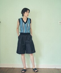 MATURED | 【MATURED】タックハーフパンツ(その他パンツ)