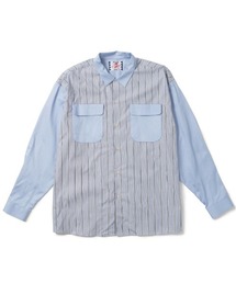 SON OF THE CHEESE | 【SON OF THE CHEESE / サノバチーズ】Stripe Cleric Shirt(シャツ/ブラウス)