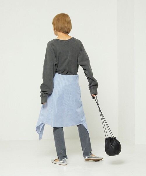 FREAK'S STORE（フリークスストア）の「MIXTA × FREAK'S STORE/ミクスタ 別注Hey/別注スウェット（スウェット・レディース・ブラック・32）」の5枚目の写真