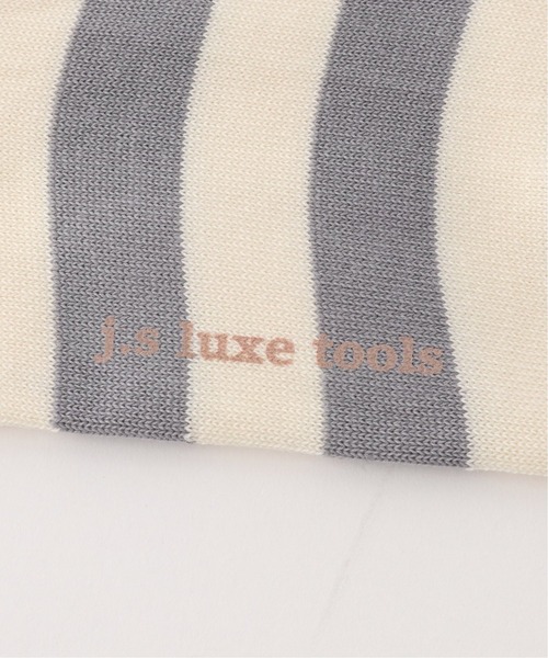 JOURNAL STANDARD LUXE（ジャーナルスタンダード　ラックス）の「BORDER SOCKS (LIGHT)（ソックス/靴下・レディース・チャコールグレー/ライトグレー/イエロー/バーガンディー・FREE）」の10枚目の写真