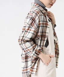 HONEYSUCKLE ROSE | 【HONEYSUCKLE ROSE】ネルチェックシャツ(シャツ/ブラウス)