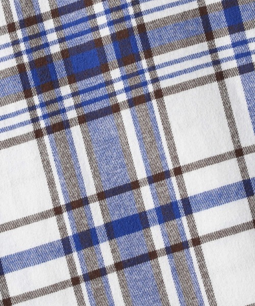 HONEYSUCKLE ROSE（ハニーサックルローズ）の「【HONEYSUCKLE ROSE】ネルチェックシャツ（シャツ/ブラウス・レディース・イエロー/ネイビー/グレー/ホワイト×イエロー/ワイン/ホワイト×ブルー・L/M）」の22枚目の写真