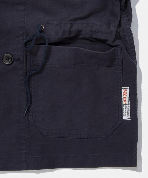 BEAUTY&YOUTH UNITED ARROWS（ビューティーアンドユースユナイテッドアローズ）の「＜Meme ＞ MOLE W C/ALL/カバーオール（カバーオール・メンズ・ライトグレー/ネイビー・S/M/L）」の4枚目の写真