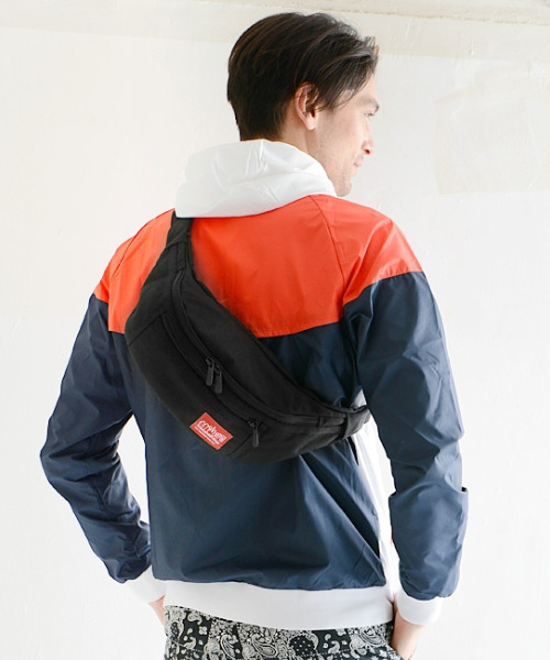 Manhattan Portage（マンハッタンポーテージ）の「Manhattan Portage/マンハッタンポーテージ ウエストバッグ Alleycat MP1101（ボディバッグ/ウエストポーチ・メンズ・ブラック・XS）」の7枚目の写真