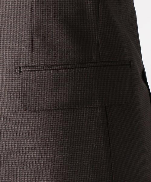 UNITED ARROWS（ユナイテッドアローズ）の「＜UNITED ARROWS＞ ブラウン ハウンドトゥース 3ボタン  スーツ C-MODEL（スーツセット・メンズ・ダークブラウン・50/54/44/52/46/48/42）」の21枚目の写真