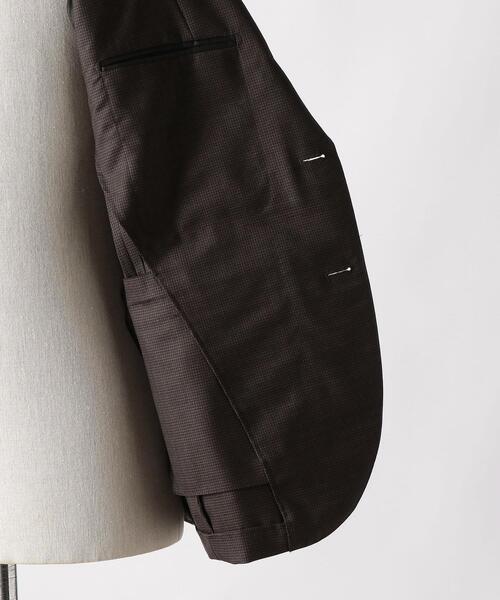 UNITED ARROWS（ユナイテッドアローズ）の「＜UNITED ARROWS＞ ブラウン ハウンドトゥース 3ボタン  スーツ C-MODEL（スーツセット・メンズ・ダークブラウン・50/54/44/52/46/48/42）」の14枚目の写真