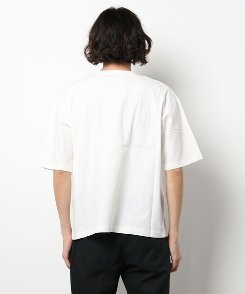 UP START(アップスタート)の「ガチャ付きカットオフプルーバー(Tシャツ/カットソー・メンズ・ホワイト/ブラック・LARGE)」の3枚目の写真