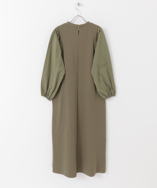 URBAN RESEARCH Sonny Label（アーバンリサーチサニーレーベル）の「ボリュームスリーブカットワンピース（ワンピース・レディース・カーキ/グレー/ブラック・FREE）」の22枚目の写真