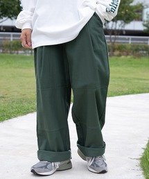 ワイドタックチノパンツ