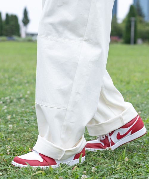 kutir（クティール）の「ワイドタックチノパンツ（チノパンツ・メンズ・ホワイト/ライトブルー/イエロー/ダークグリーン・SMALL/MEDIUM/LARGE）」の19枚目の写真