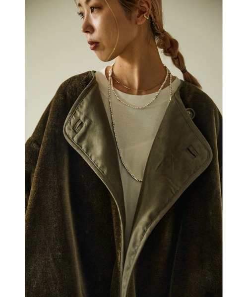 BLACK BY MOUSSY（ブラックバイマウジー）の「eco short fur jacket