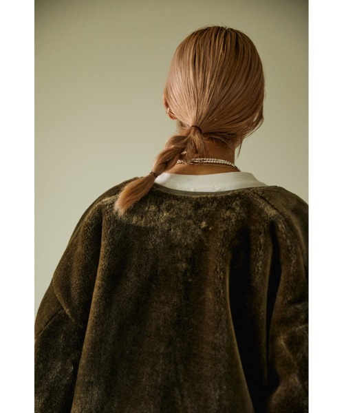 【みみ】ブラックバイマウジー　ファージャケット みみ】ブラックバイマウジー ファージャケット みみ】ブラックバイ