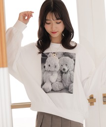 repipi armario | BEARプリントスウェット(Tシャツ/カットソー)