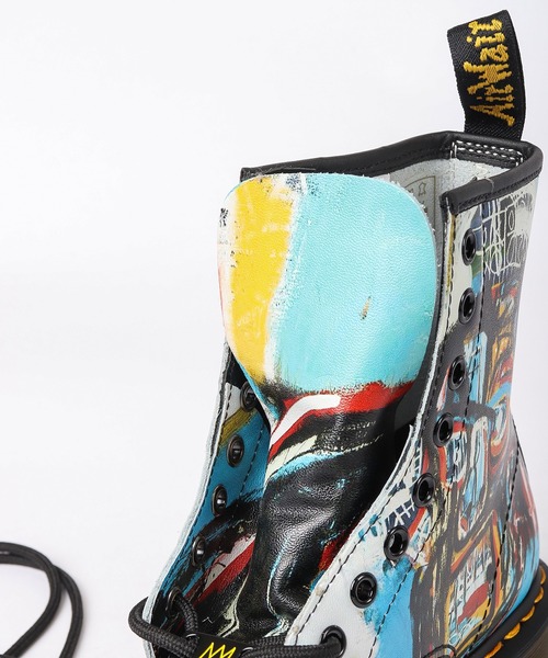 Dr. Martens（ドクターマーチン）の「Dr.Martens 1460 BASQUIAT（ブーツ・メンズ・ブラック・4/6/8/10/9/5/7/3）」の6枚目の写真