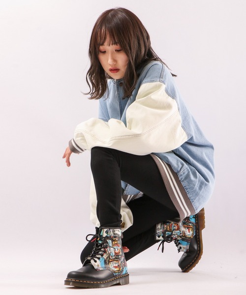 Dr. Martens（ドクターマーチン）の「Dr.Martens 1460 BASQUIAT（ブーツ・メンズ・ブラック・4/6/8/10/9/5/7/3）」の14枚目の写真