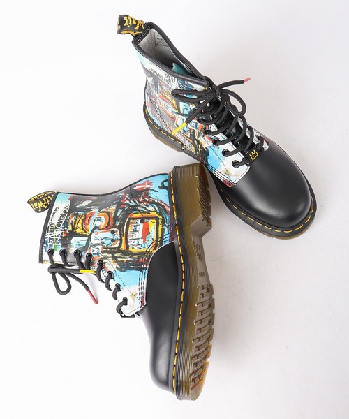 Dr. Martens（ドクターマーチン）の「Dr.Martens 1460 BASQUIAT（ブーツ・メンズ・ブラック・4/6/8/10/9/5/7/3）」の11枚目の写真