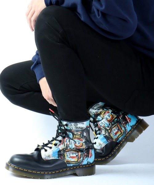 Dr. Martens（ドクターマーチン）の「Dr.Martens 1460 BASQUIAT（ブーツ・メンズ・ブラック・4/6/8/10/9/5/7/3）」の17枚目の写真