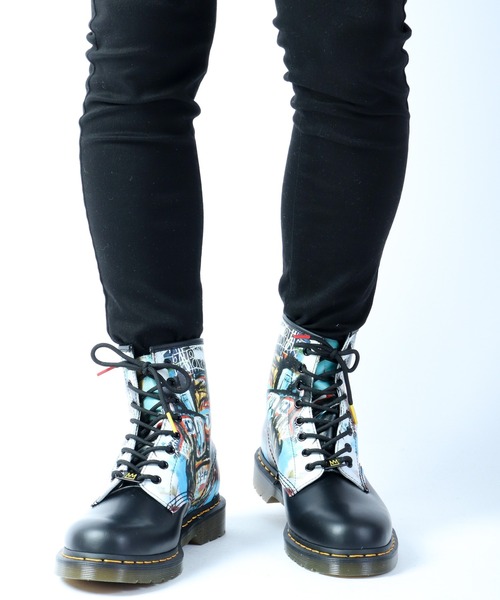 Dr. Martens（ドクターマーチン）の「Dr.Martens 1460 BASQUIAT（ブーツ・メンズ・ブラック・4/6/8/10/9/5/7/3）」の18枚目の写真