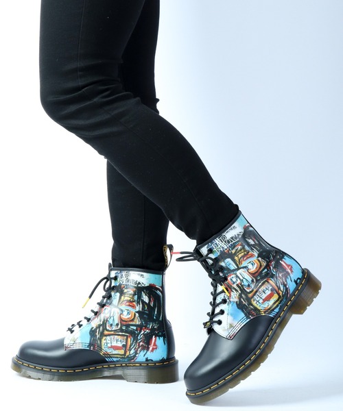 Dr. Martens（ドクターマーチン）の「Dr.Martens 1460 BASQUIAT（ブーツ・メンズ・ブラック・4/6/8/10/9/5/7/3）」の19枚目の写真