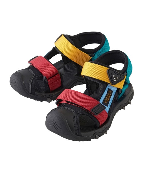DOUBLE_B（ダブルビー）の「カラーベルトサンダル（サンダル・キッズ・マルチ・16cm/17cm/18cm/19cm/20cm/15cm）」の5枚目の写真