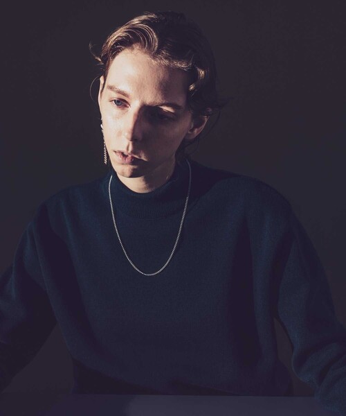 and cloud（アンドクラウド）の「Curb Chain Necklace M（ネックレス・レディース・ブラック/シルバー/イエローゴールド・FREE）」の8枚目の写真