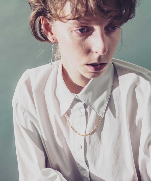 and cloud（アンドクラウド）の「Curb Chain Necklace M（ネックレス・レディース・ブラック/シルバー/イエローゴールド・FREE）」の13枚目の写真