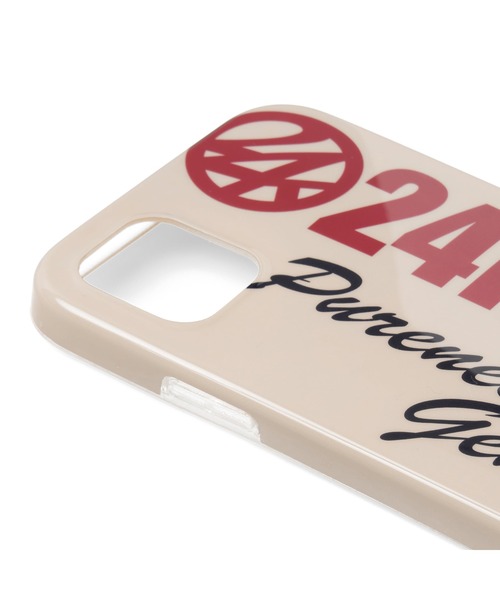 24karats（トゥウェンティーフォーカラッツ）の「Bold Logo iPhone Case 11（スマホケース/カバー・メンズ・ベージュ/ブラック/レッド・FREE）」の11枚目の写真