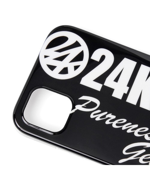 24karats（トゥウェンティーフォーカラッツ）の「Bold Logo iPhone Case 11（スマホケース/カバー・メンズ・ベージュ/ブラック/レッド・FREE）」の9枚目の写真