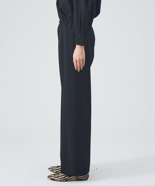 qualite（カリテ）の「ウールツイルセミフレアパンツ◇セットアップ対応（その他パンツ・レディース・ブラック/ブラウン系その他・38/36）」の16枚目の写真