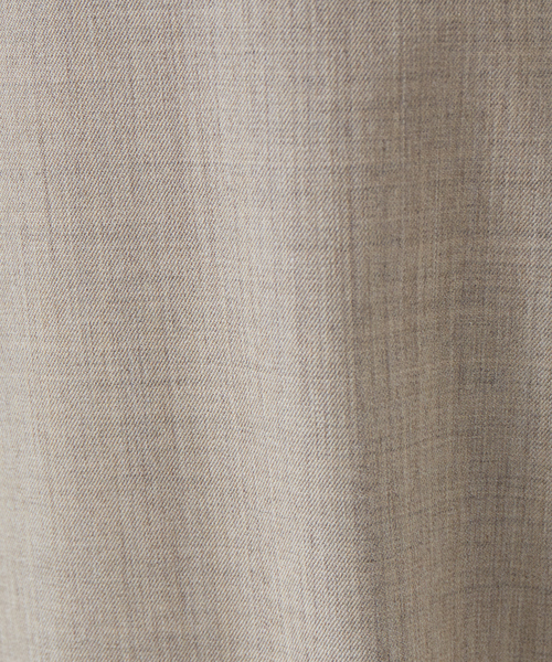 qualite（カリテ）の「ウールツイルセミフレアパンツ◇セットアップ対応（その他パンツ・レディース・ブラック/ブラウン系その他・38/36）」の4枚目の写真