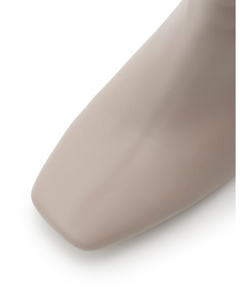 SNIDEL（スナイデル）の「スクエアショートブーツ（ブーツ・レディース・ライトベージュ/ブラック/ブラウン・SMALL/MEDIUM/LARGE）」の7枚目の写真