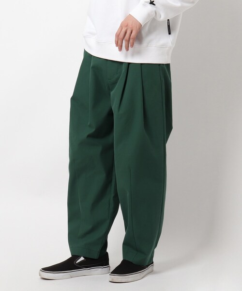 BASECONTROL（ベースコントロール）の「◆高密度 コットンポリエステル バルーンパンツ（その他パンツ・メンズ・ブラック/ベージュ/ネイビー/グリーン/アイボリー・03/02）」の5枚目の写真