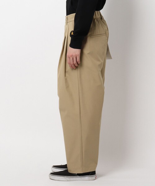 BASECONTROL（ベースコントロール）の「◆高密度 コットンポリエステル バルーンパンツ（その他パンツ・メンズ・ブラック/ベージュ/ネイビー/グリーン/アイボリー・03/02）」の7枚目の写真