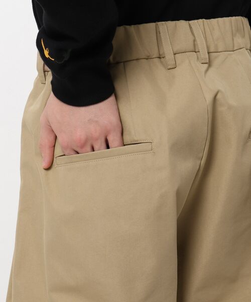 BASECONTROL（ベースコントロール）の「◆高密度 コットンポリエステル バルーンパンツ（その他パンツ・メンズ・ブラック/ベージュ/ネイビー/グリーン/アイボリー・03/02）」の11枚目の写真
