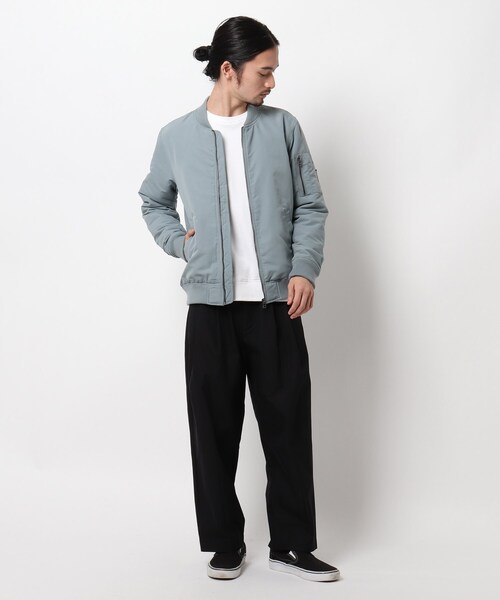 BASECONTROL（ベースコントロール）の「◆高密度 コットンポリエステル バルーンパンツ（その他パンツ・メンズ・ブラック/ベージュ/ネイビー/グリーン/アイボリー・03/02）」の14枚目の写真